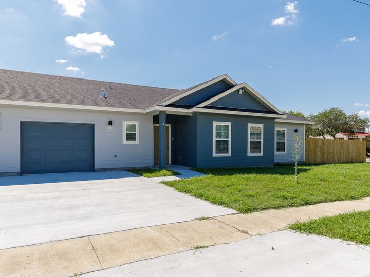 Duplex unit entry and garage