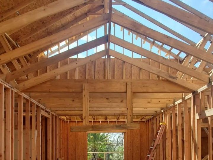 Vaulted rafters