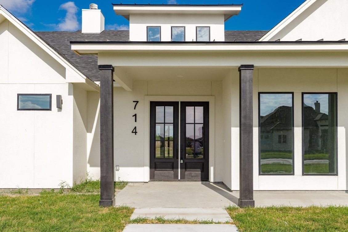 Modern farmhouse exterior